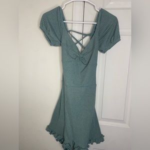 Shein mint green romper Size M